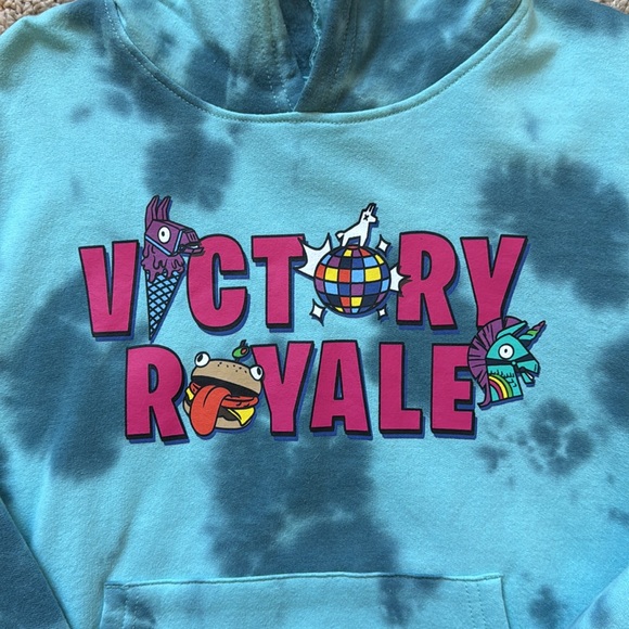 Kids Fortnite Battle Royale Hoodie, size 10/12 - Picture 3 of 4